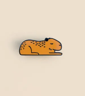 Capybara Enamel Pin