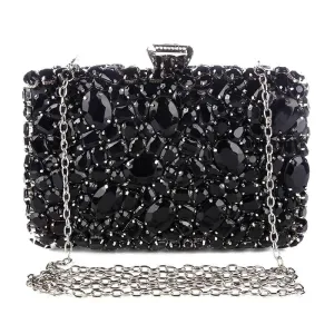 Luxy Moon Beaded Evening Clutch Bags Fashion Clutches