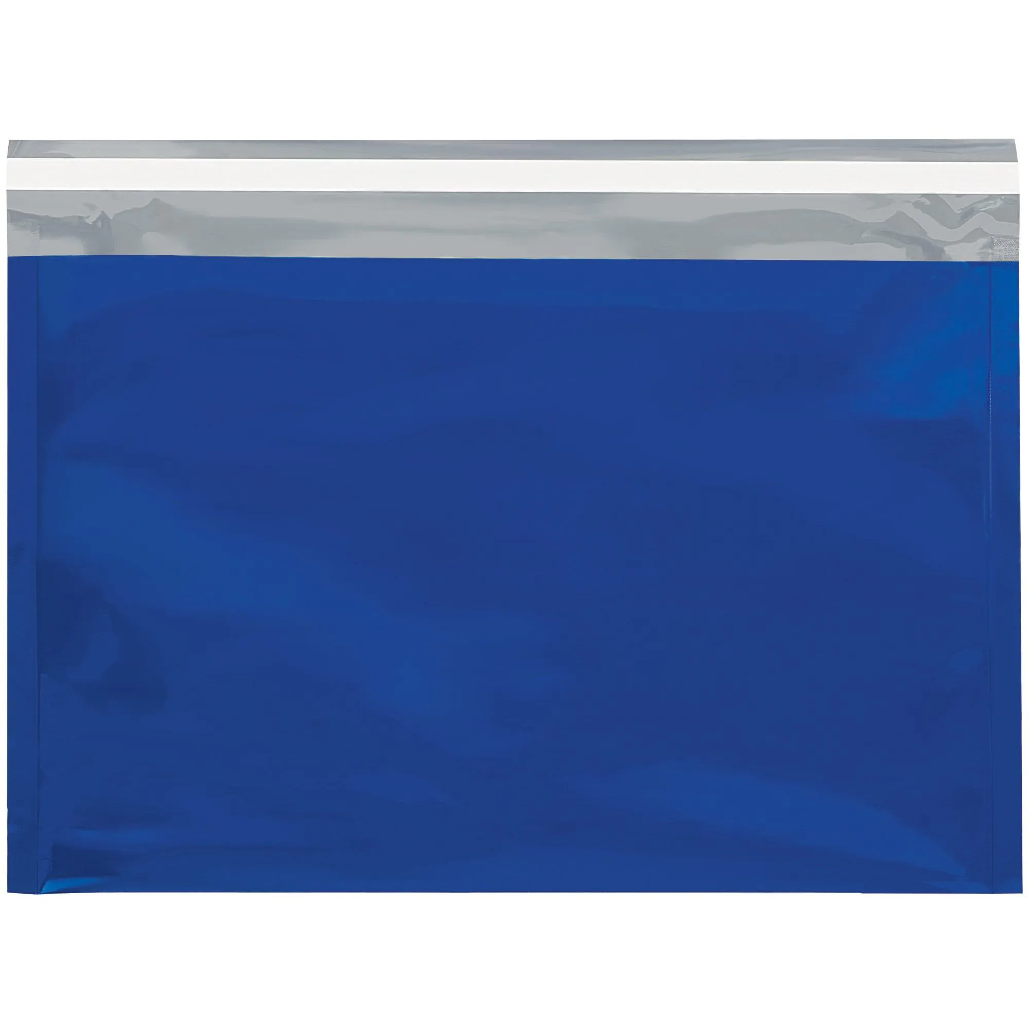 9 1/2 x 12 3/4" Blue Metallic Glamour Mailers