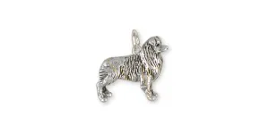 Australian Shepherd Charm Jewelry Sterling Silver Handmade Dog Charm AU15-C