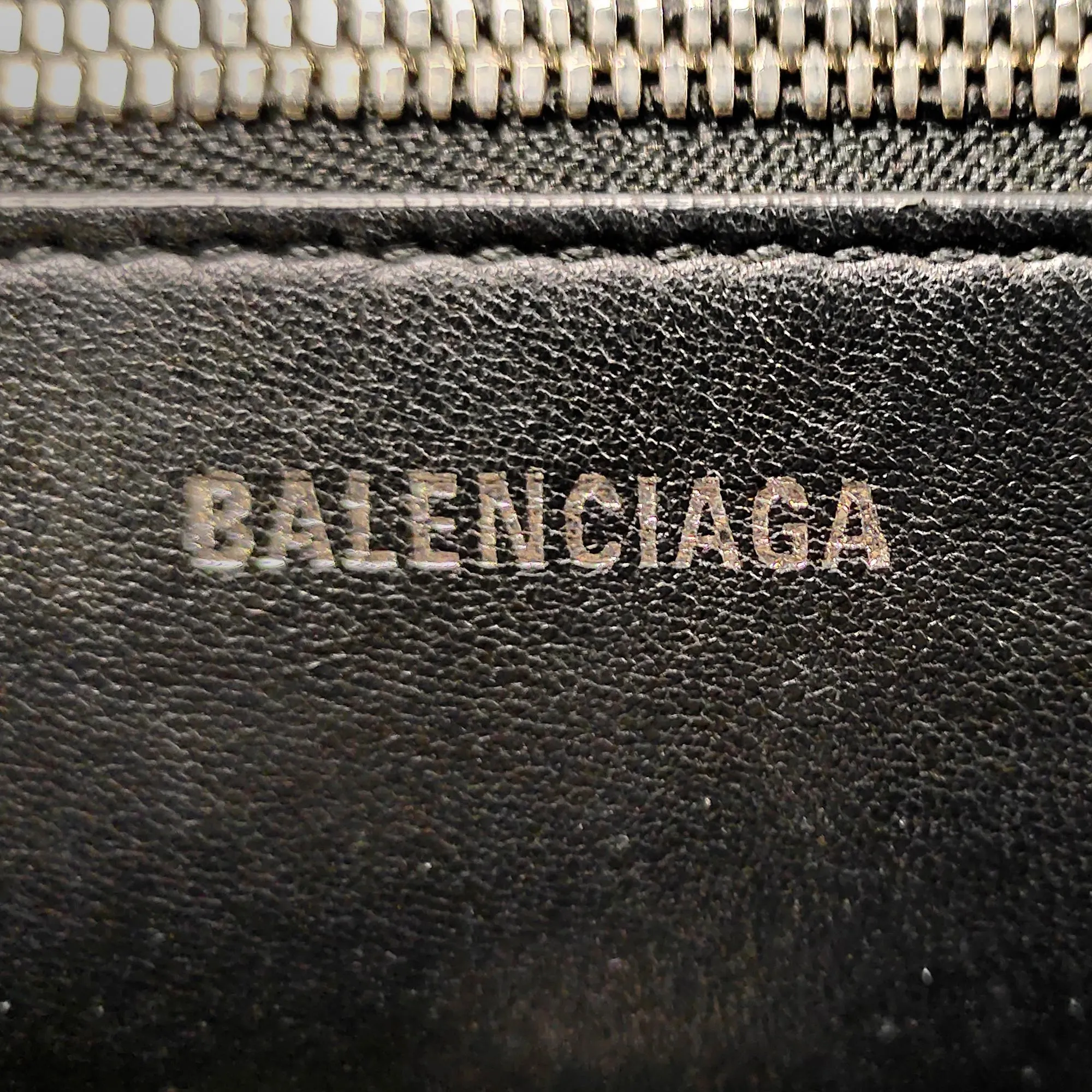 Balenciaga Logo Faux Fur Everyday XS Tote (SHG-35216)