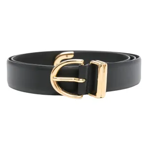 Bambi Skinny Belt w/Gold