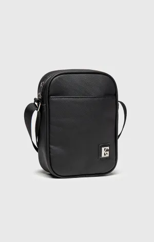 Black iD Vertical Shoulder Bag