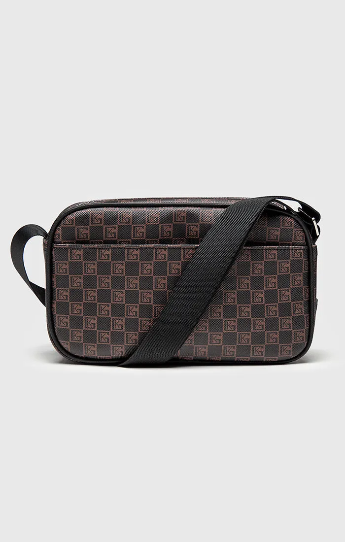 Brown iD Clone Shoulder Bag