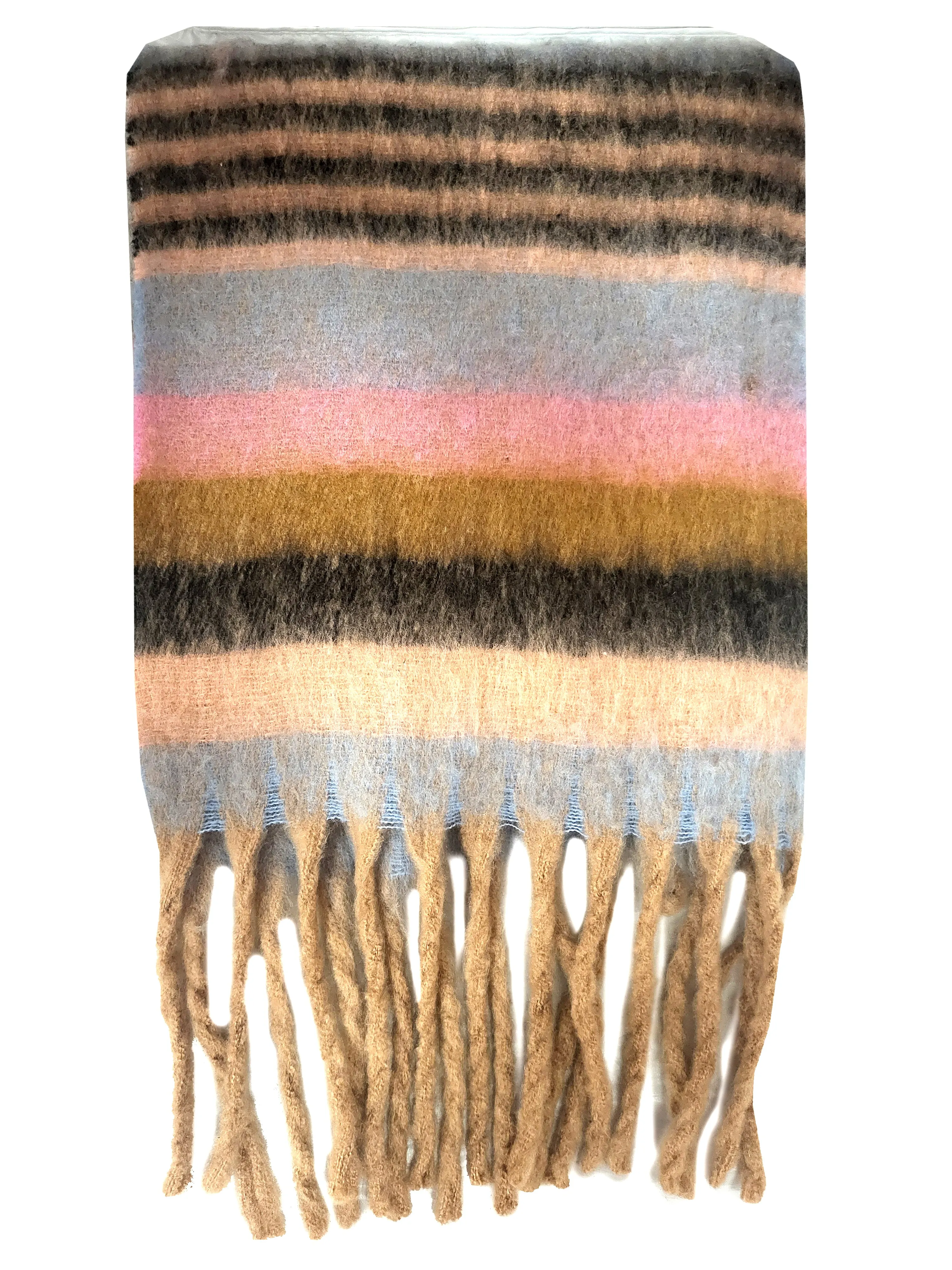 CASH - RMD220322 - Thick Check Winter Scarf