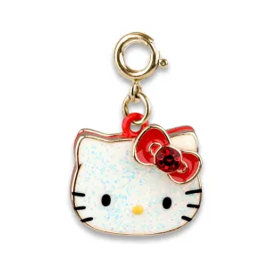 Charm It Gold Classic Glitter Hello Kitty Charm