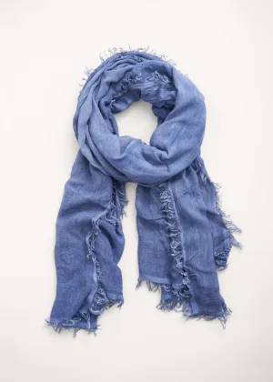 DENNY BAMBOO SCARF - WASHED NAVY