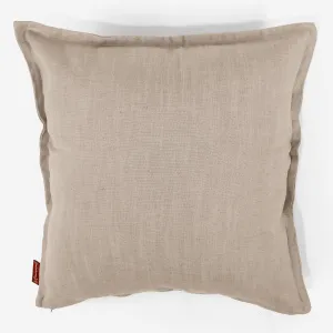 Extra Large Scatter Cushion Cover 70 x 70cm - Linen Look Cream