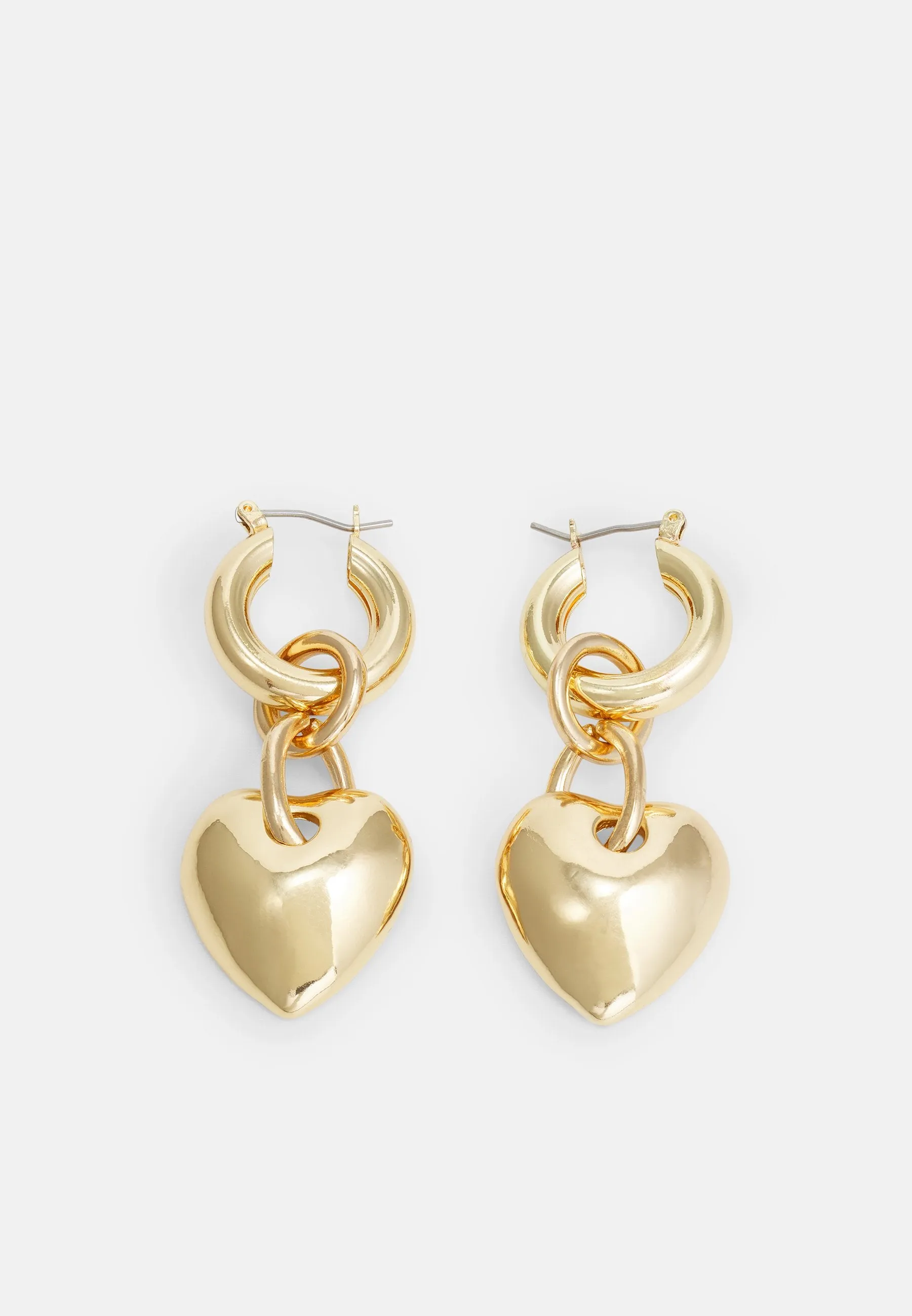 Golden herz Earrings