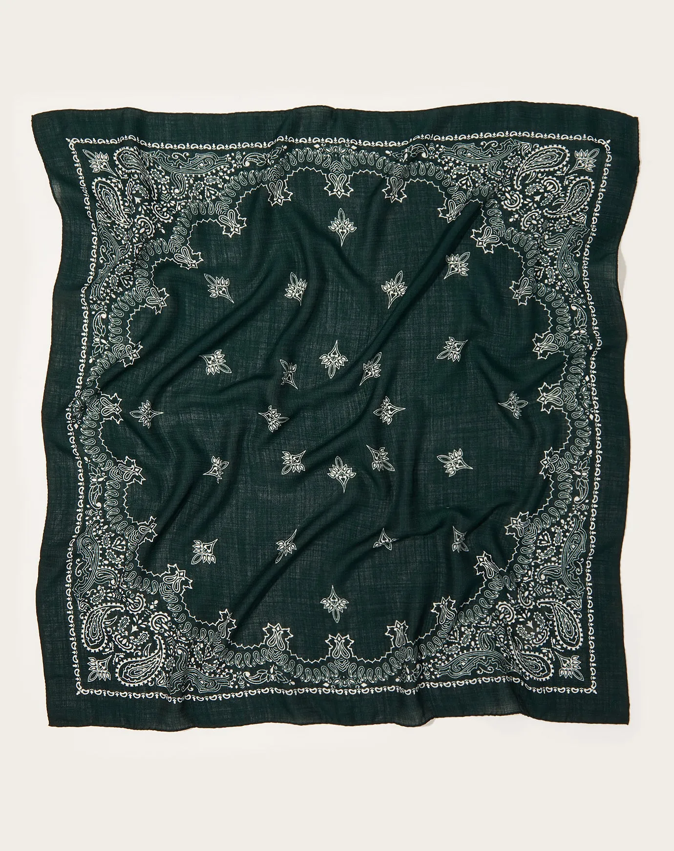 Judy Carre Bandana in British Green