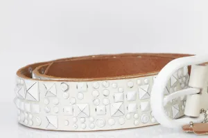 Leather Studded Belts