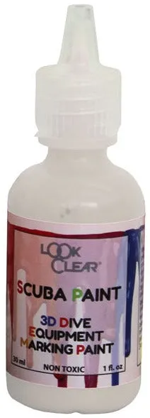 Look Clear Scuba Paint (30ml) 3D Dive Equipment Marking Paint