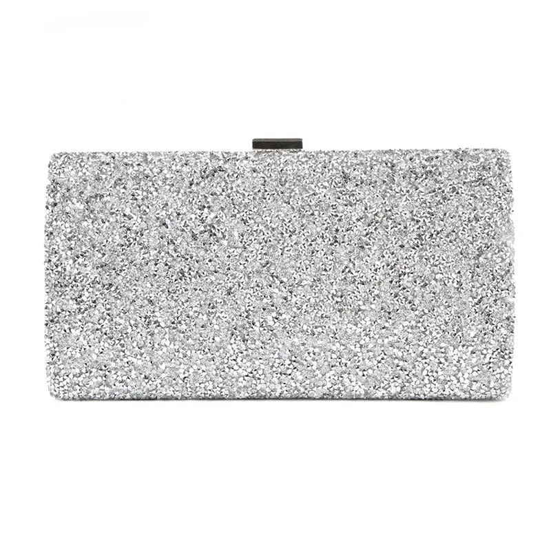 Luxy Moon Diamond Evening Bag Rhinestone Clutch