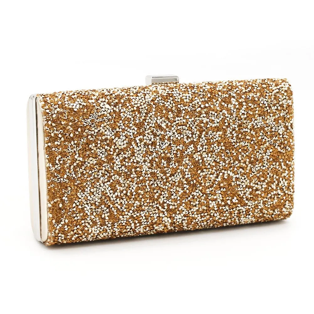 Luxy Moon Diamond Evening Bag Rhinestone Clutch