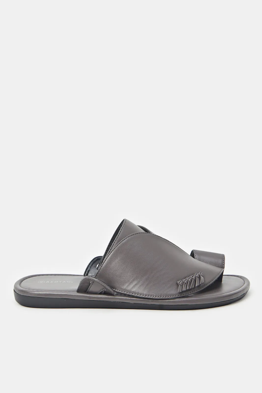 Men Grey Sharqi Traditional Sandals