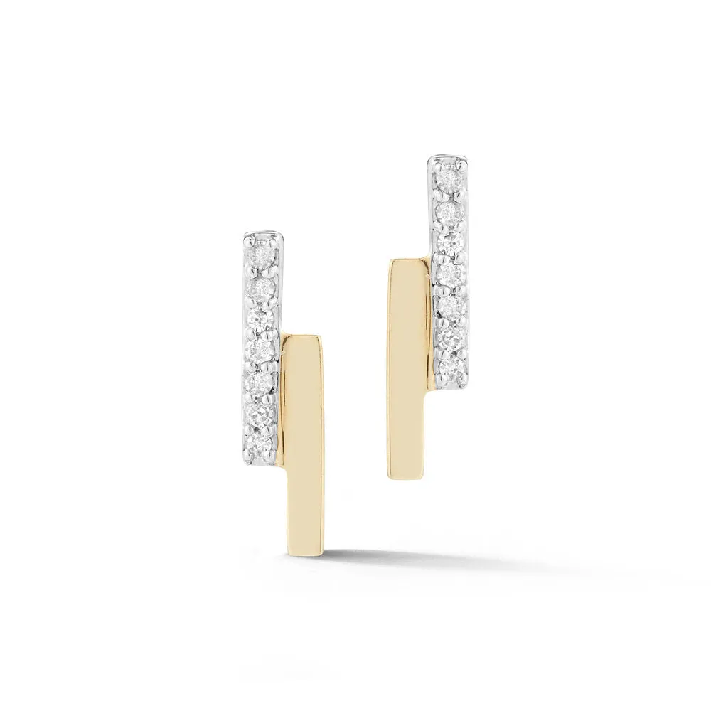 Mini Diamond Bar bypass studs