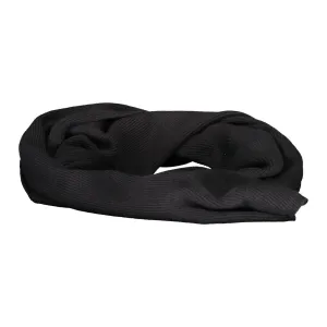 North Sails Black Cotton Men Scarf