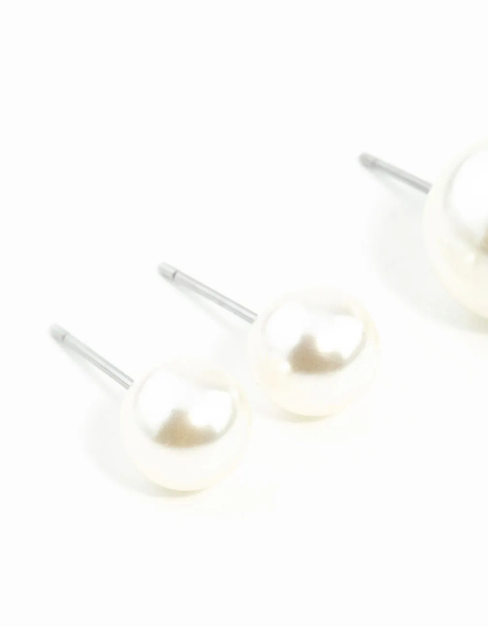 Pearl Stud Earring Pack