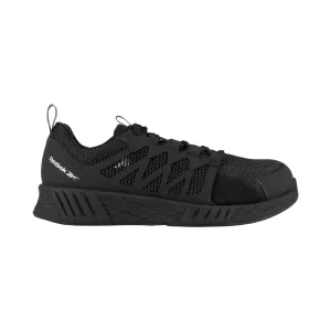 Reebok Mens Black Textile Work Shoes Fusion Flexweave Oxford CT