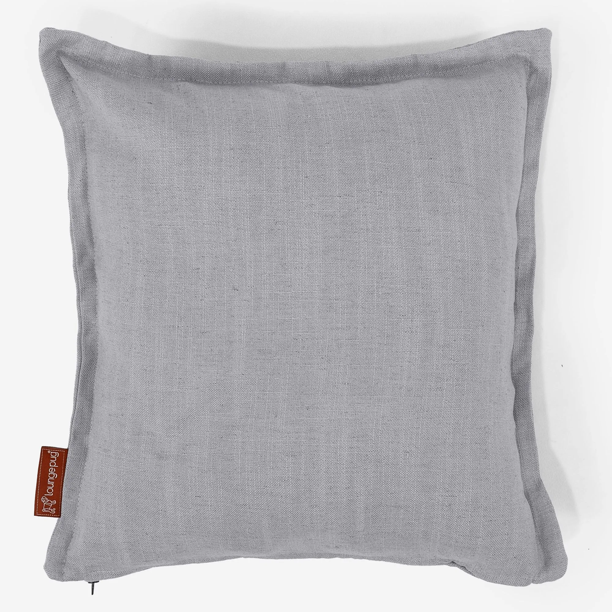 Scatter Cushion Cover 47 x 47cm - Linen Look Silver