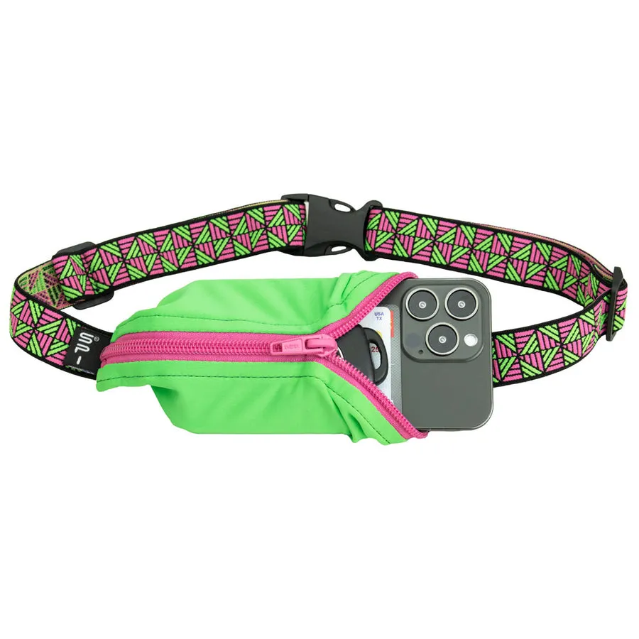 SPIbelt (The Original Running Belt) in Fuchsia, Cool Grove, Black, Black with Blue Zipper, Black with Periwinkle Zipper & Taffy