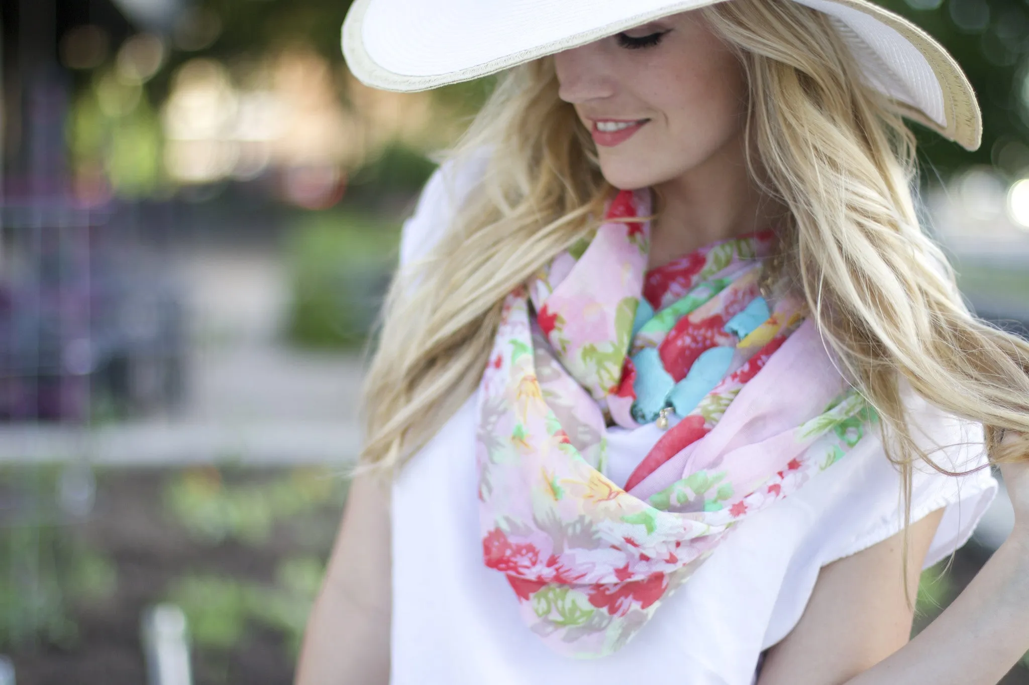 Spring Floral Scarves - Final Sale