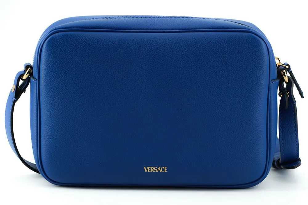 Versace Medusa Deep Blue Camera Case Shoulder Bag