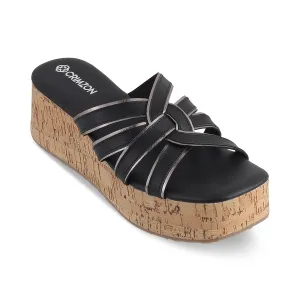 WILLOW- BLACK PLATFORMS